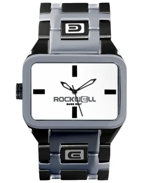 Duel Time (Silver/White/Black) Watch