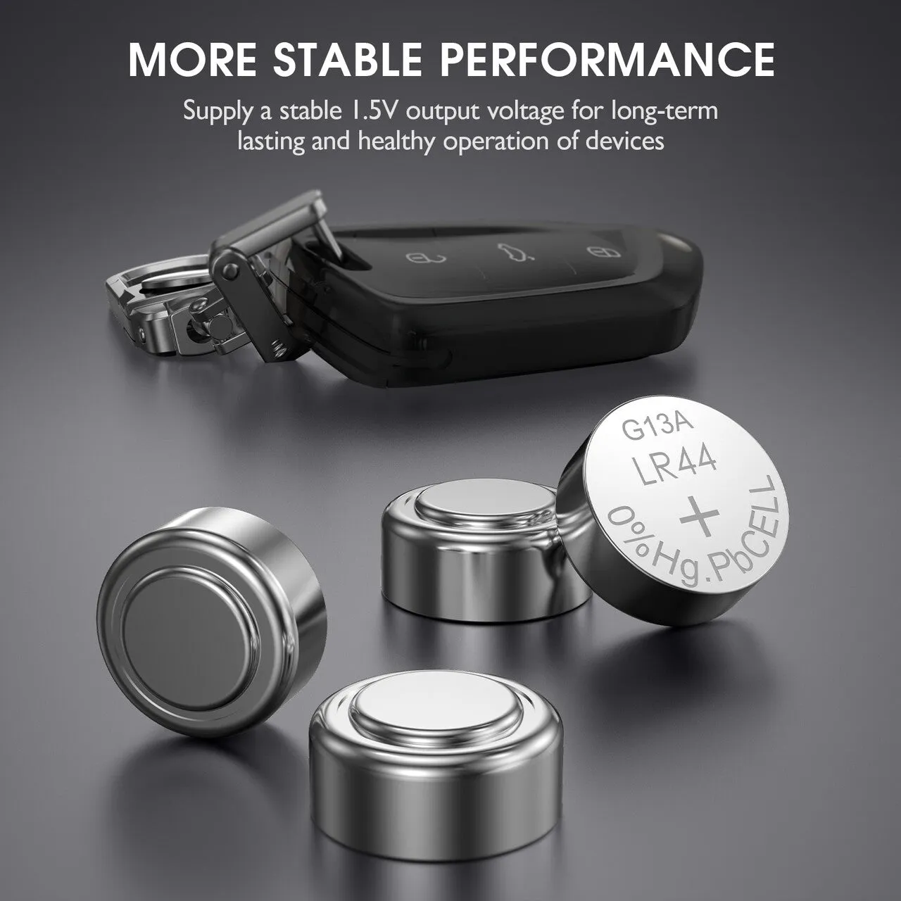 EBL LR44 AG13 Alkaline Button Cell Batteries