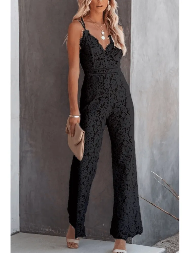 Elegant Wide-Leg Jumpsuit: Formal & Casual Wear