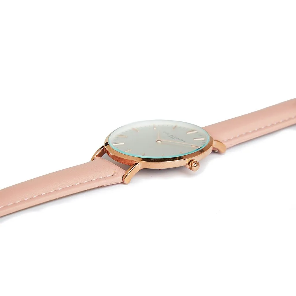 Elie Beaumont Large Oxford Pink Watch