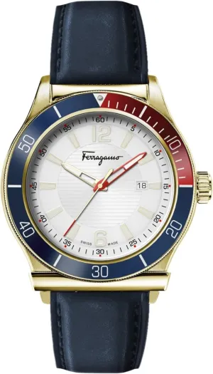 Ferragamo Mens Swiss Made Watch 1898 Collection