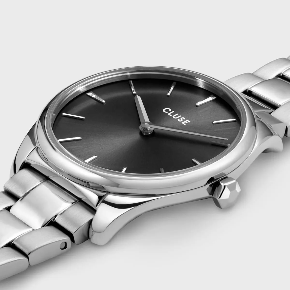 Féroce Petite Steel Dark Grey Silver Colour