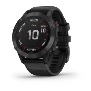Garmin Fenix 6 Pro Smart Watch – Black with Black Band
