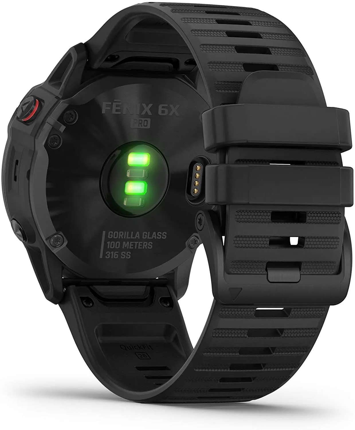 Garmin Fenix 6X Pro, Premium Multisport GPS Watch - Black with Black Band