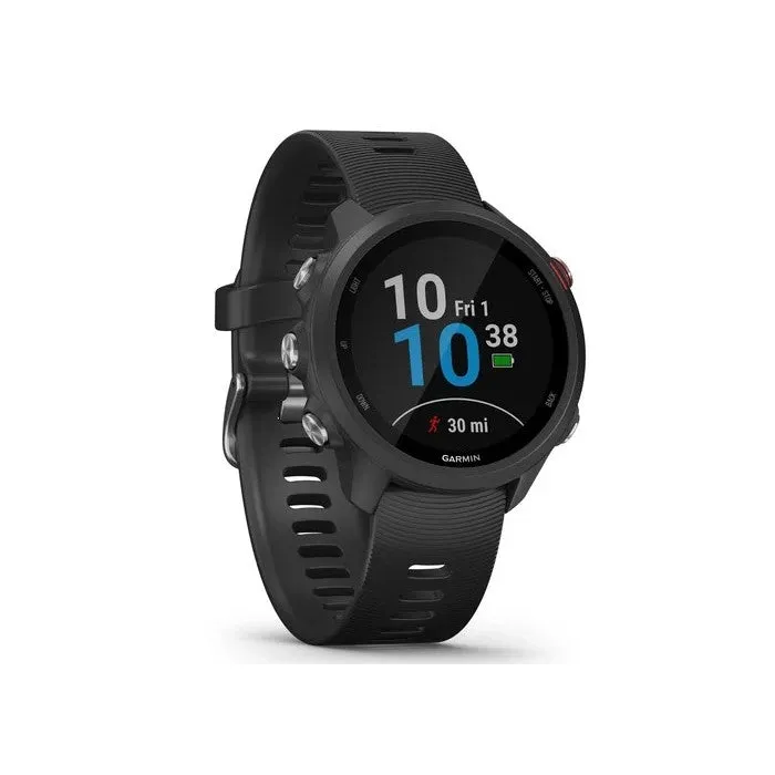 Garmin Forerunner 245 Music GPS Running Smartwatch - Black ( Refurbished Grade - C )