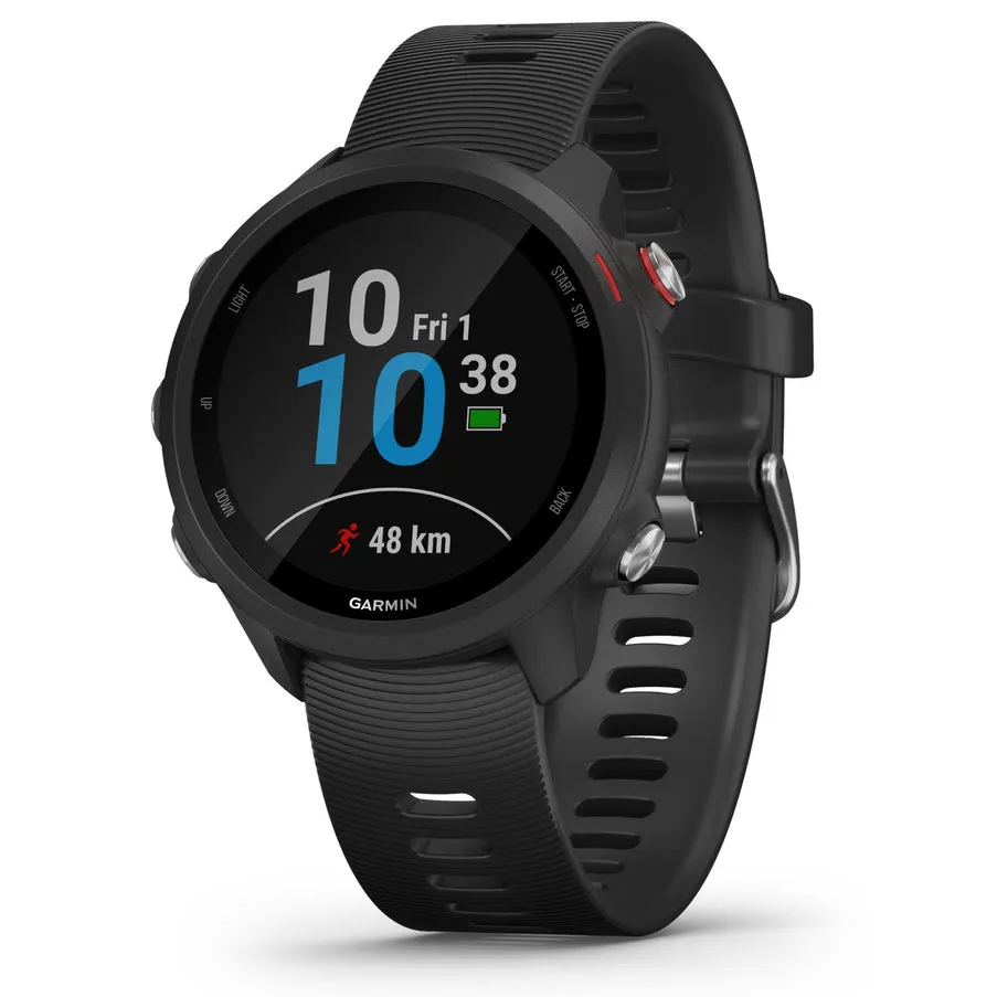 Garmin Forerunner 245 Music GPS Running Smartwatch - Black ( Refurbished Grade - C )