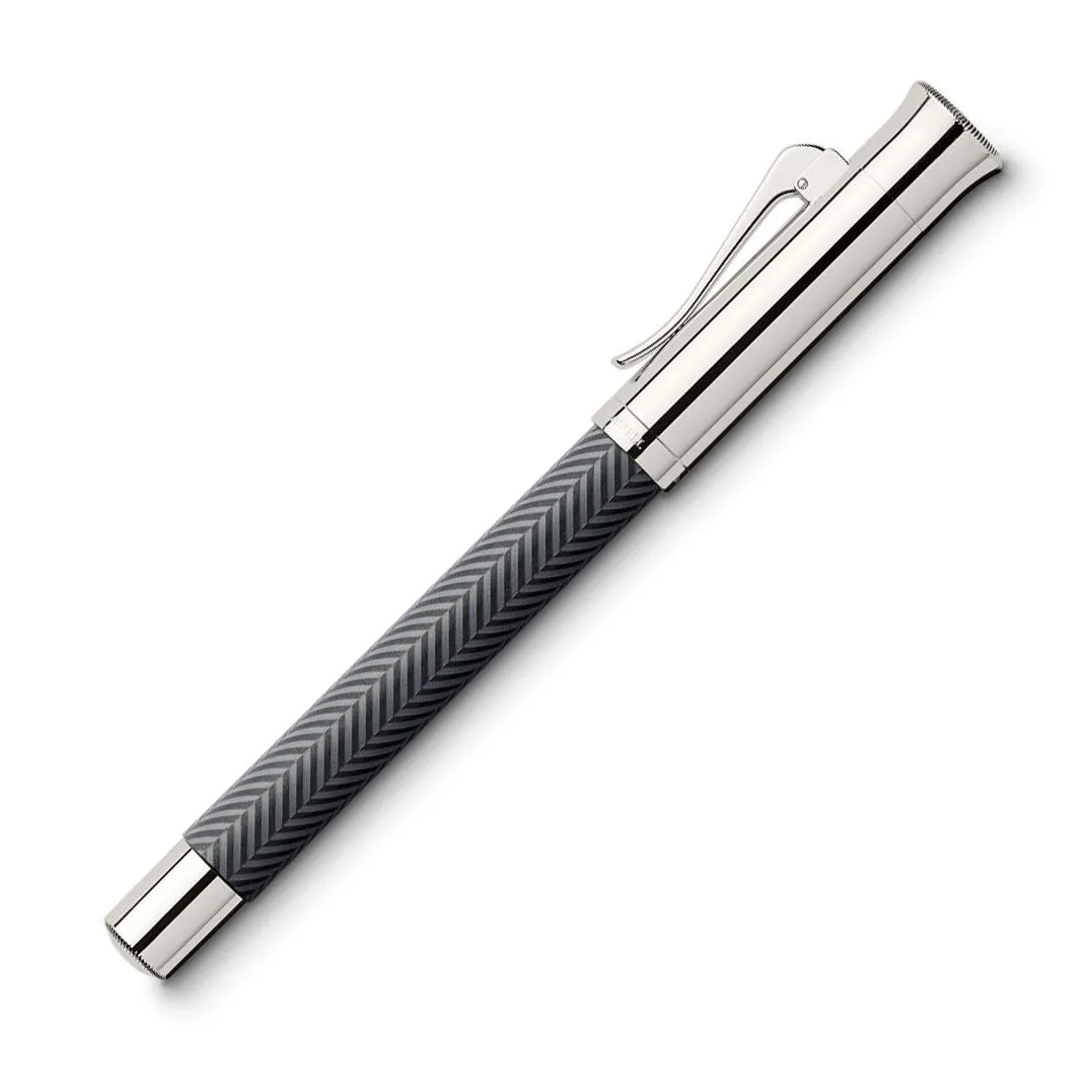Graf Von Faber-Castell Guilloche Rollerball Pen Cisele Anthracite