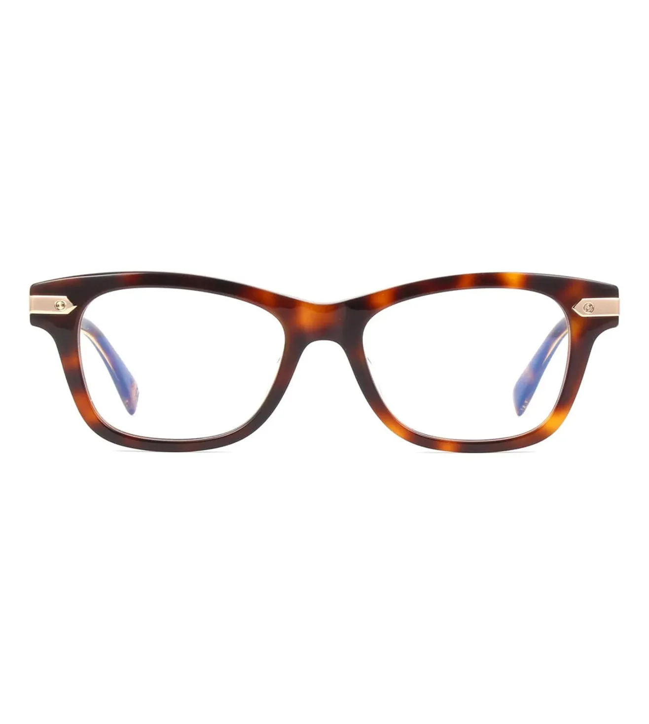 Hublot Unisex Shiny Dark Havana Square Optical Frames