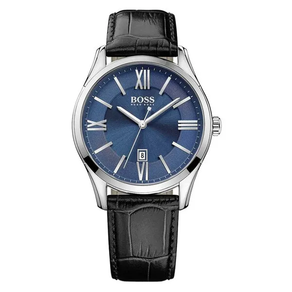 Hugo Boss Ambassador Blue Dial Men's Watch 1513386