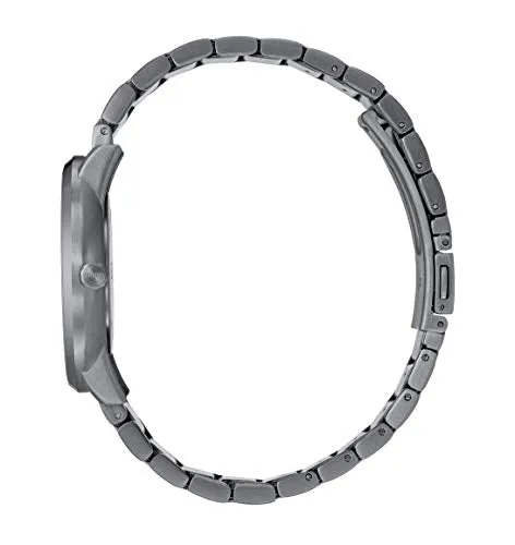 Hugo Men's #Guide - Ultra Slim Quartz Grey IP and Grey IP Bracelet Casual Watch, Color: Grey (Model: 1530012)