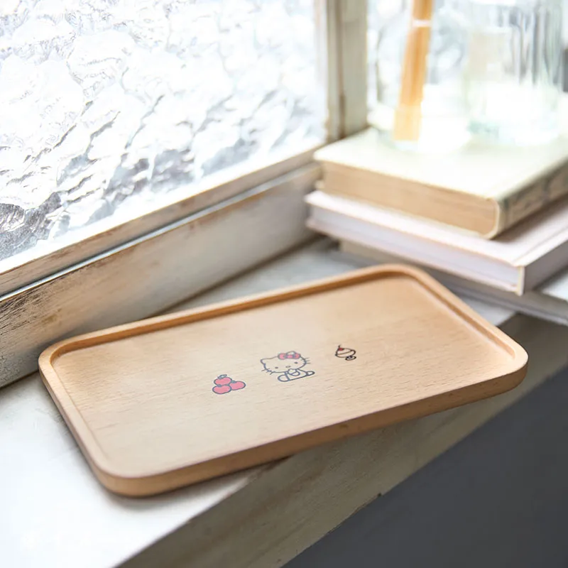 Japan Sanrio - Hello Kitty Wood Tray
