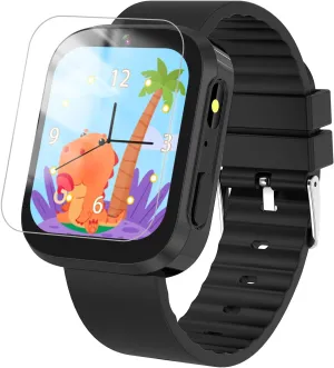 Kids Smartwatch for Boys and Girls Game Watch for Kids Sport Watches for Children with 1.4 Touch Screen, Camera, Pedometer, Flashlight, Games, Learning Card, Audio Story Educational Tools for Kids Age 4-10