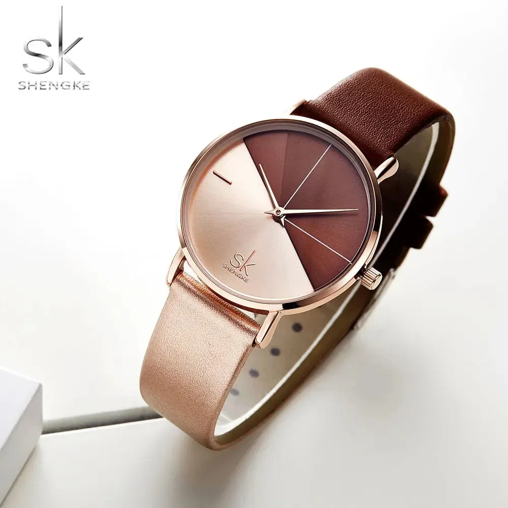 Leather Quartz Watch