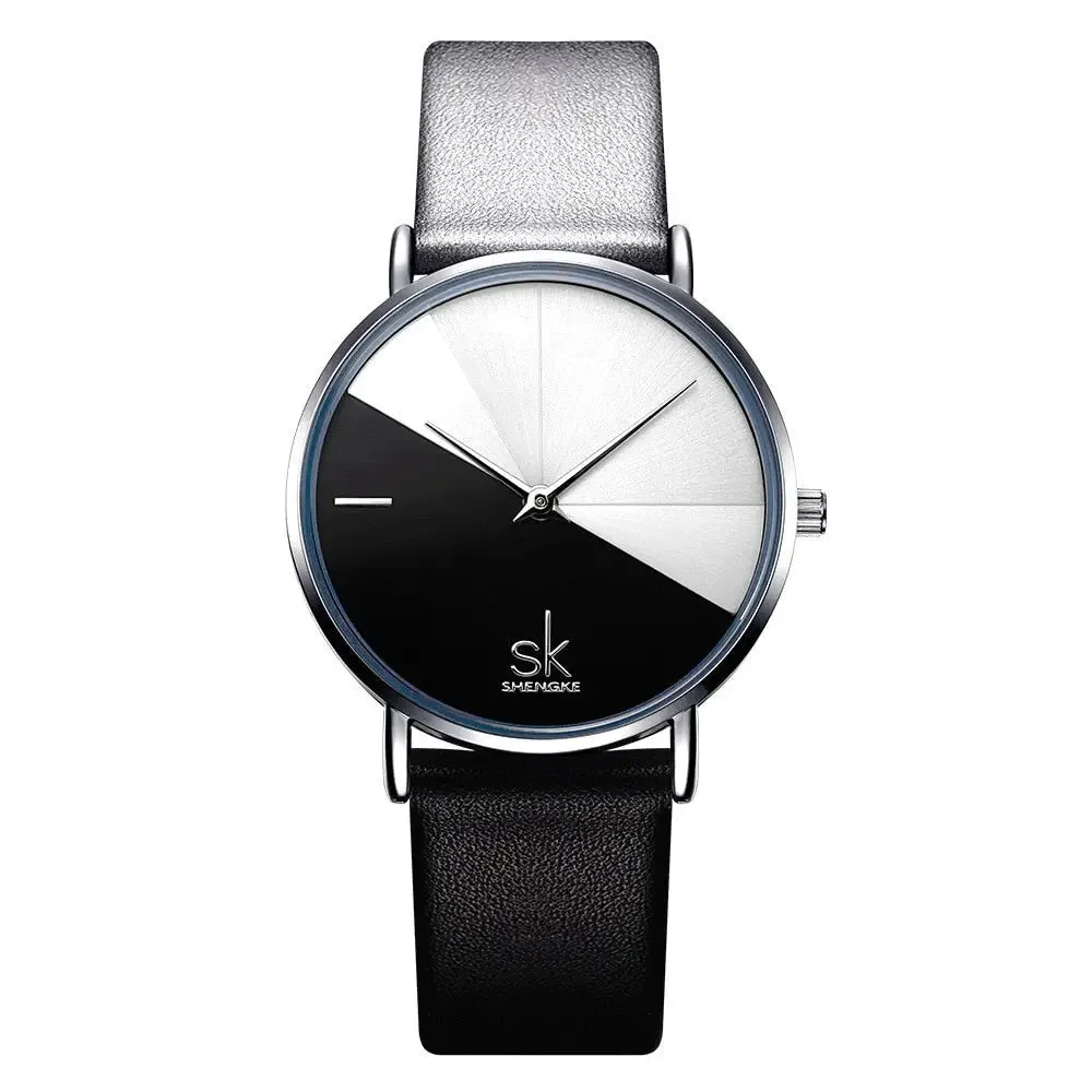 Leather Quartz Watch