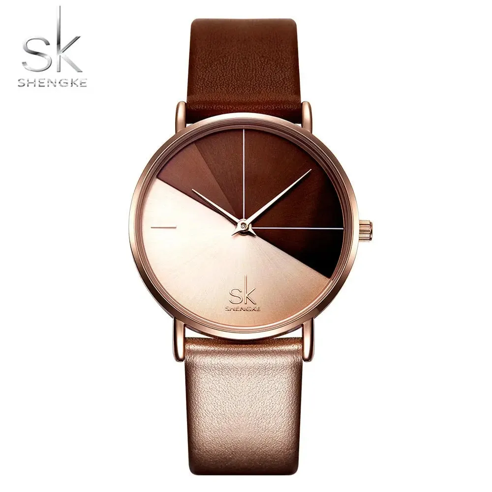 Leather Quartz Watch