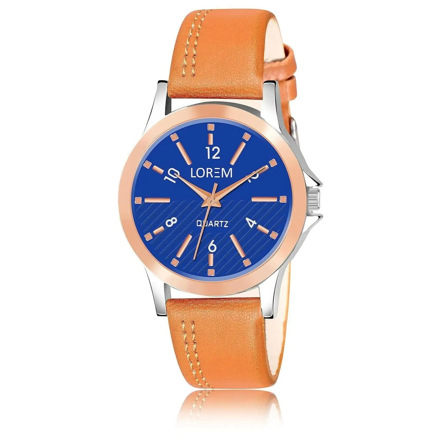 LOREM Blue Stylish Dial Analog Watch For Women LR342
