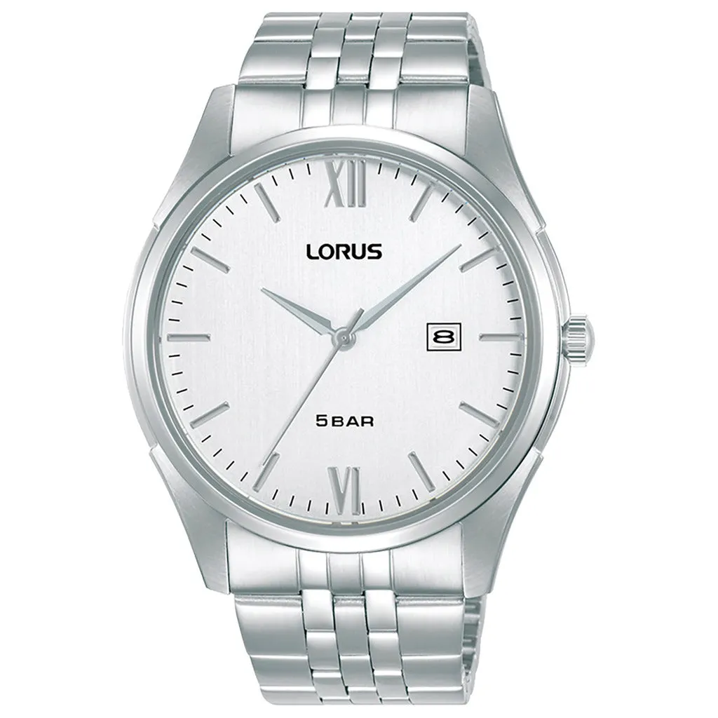 Lorus RH987 Men's Stainless Steel Watch - Stylish & Durable