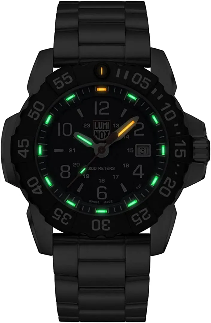 Luminox Men's Navy Seal Sea Series Steel/Blue 45mm Analog Military Dive Watch