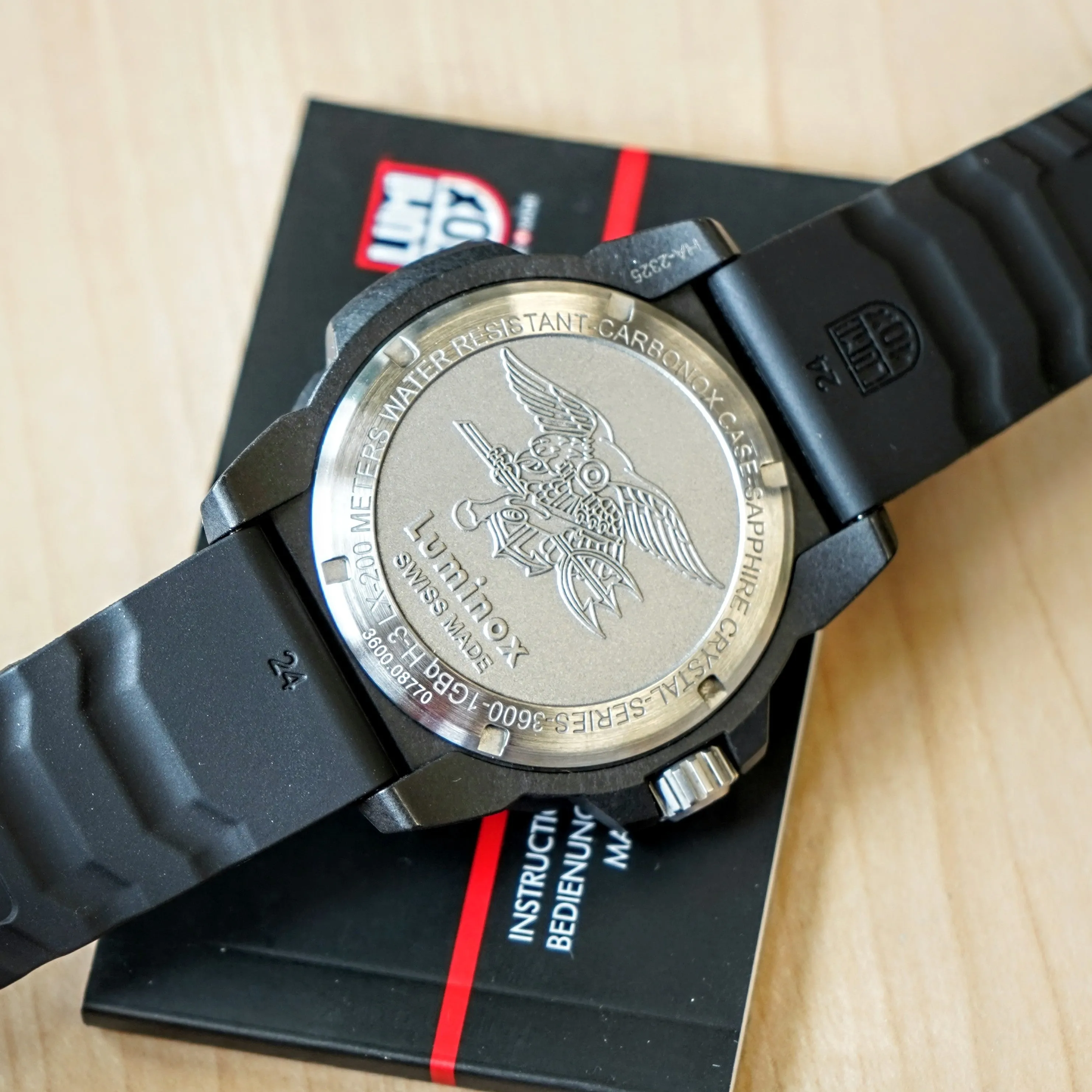 LUMINOX Navy Seal Foundation Watch Series-3600 XS.3601 45mm Military Dive Wristwatch - IN BOX!
