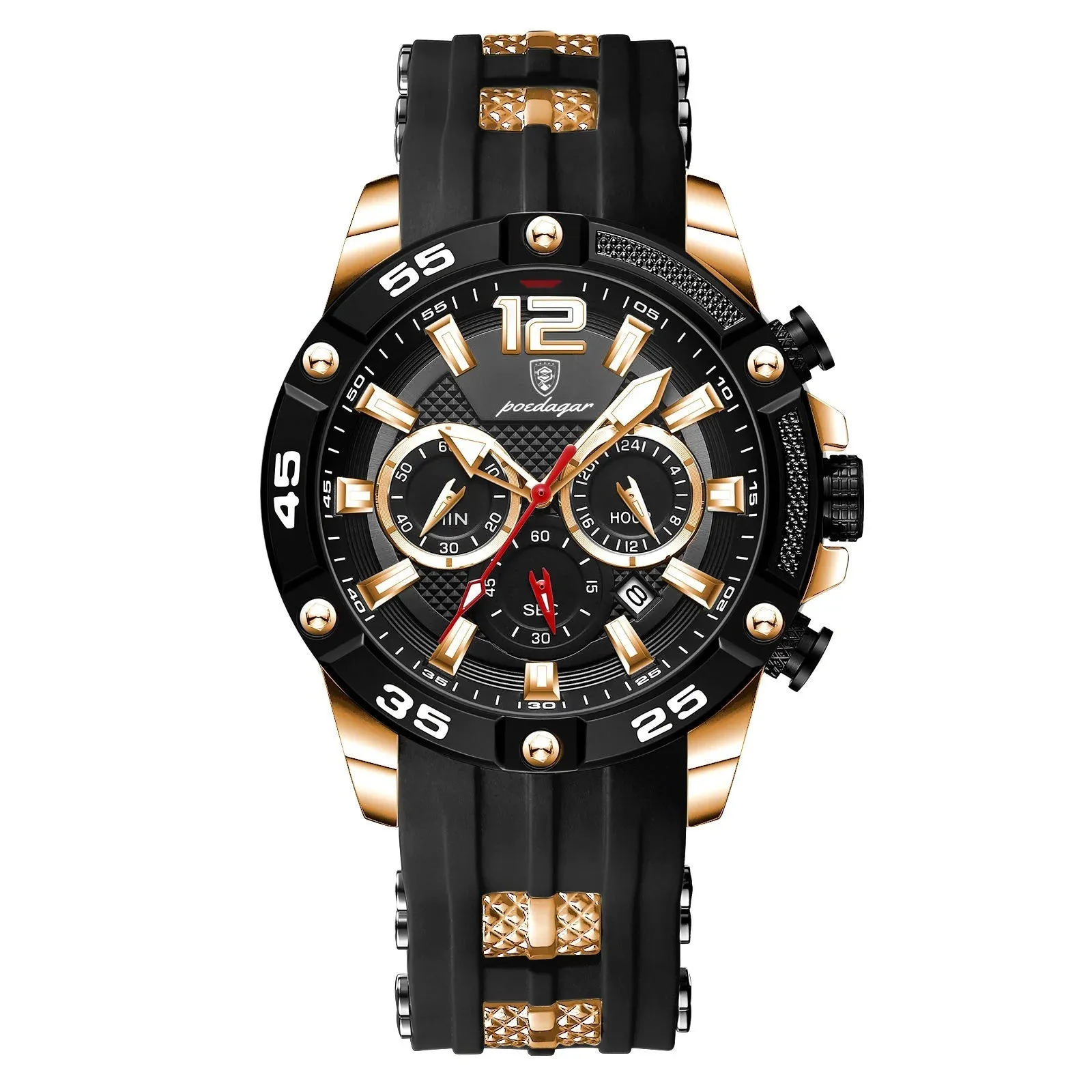 Luxury Man Wristwatch Sport Chronograph Waterproof Watches for Men