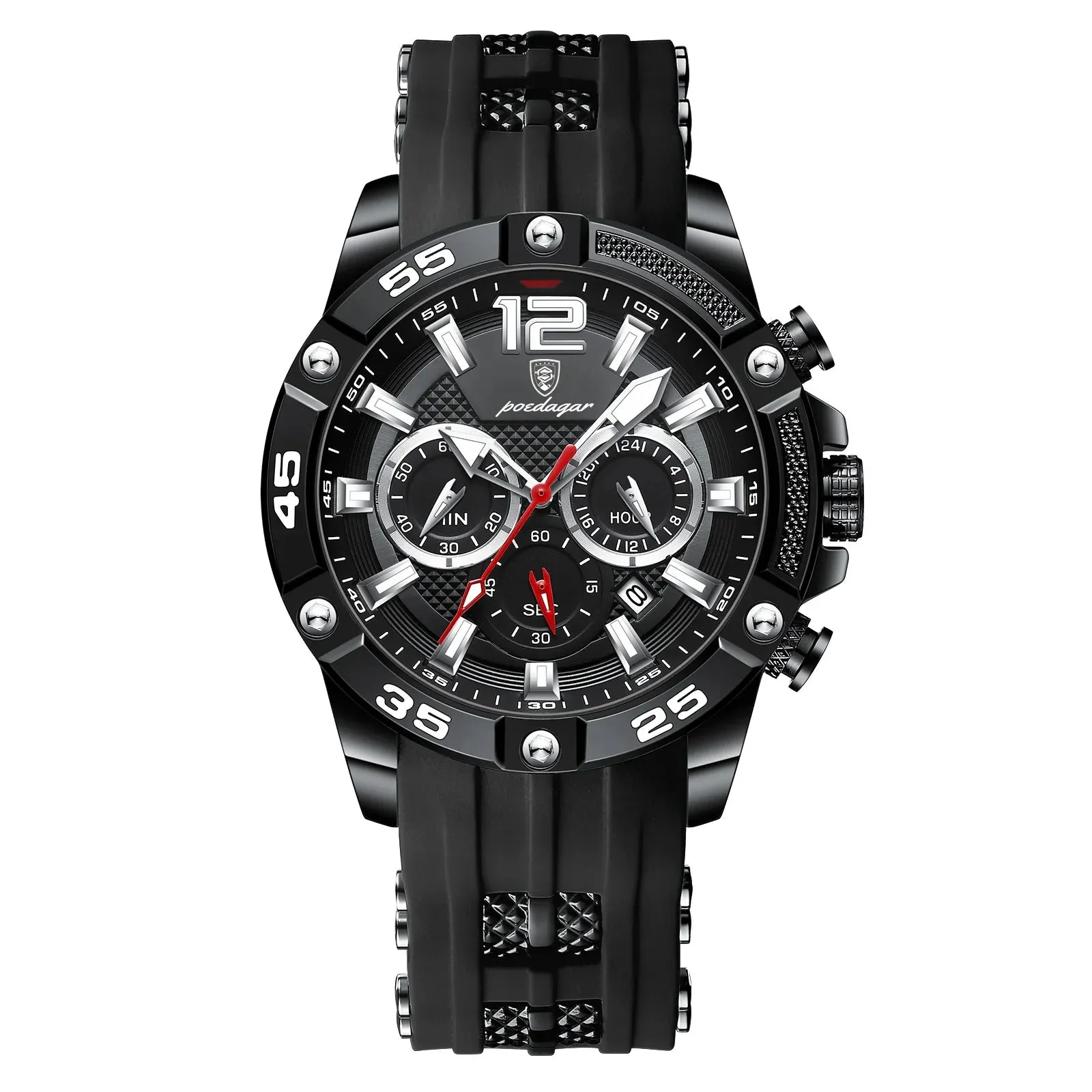 Luxury Man Wristwatch Sport Chronograph Waterproof Watches for Men