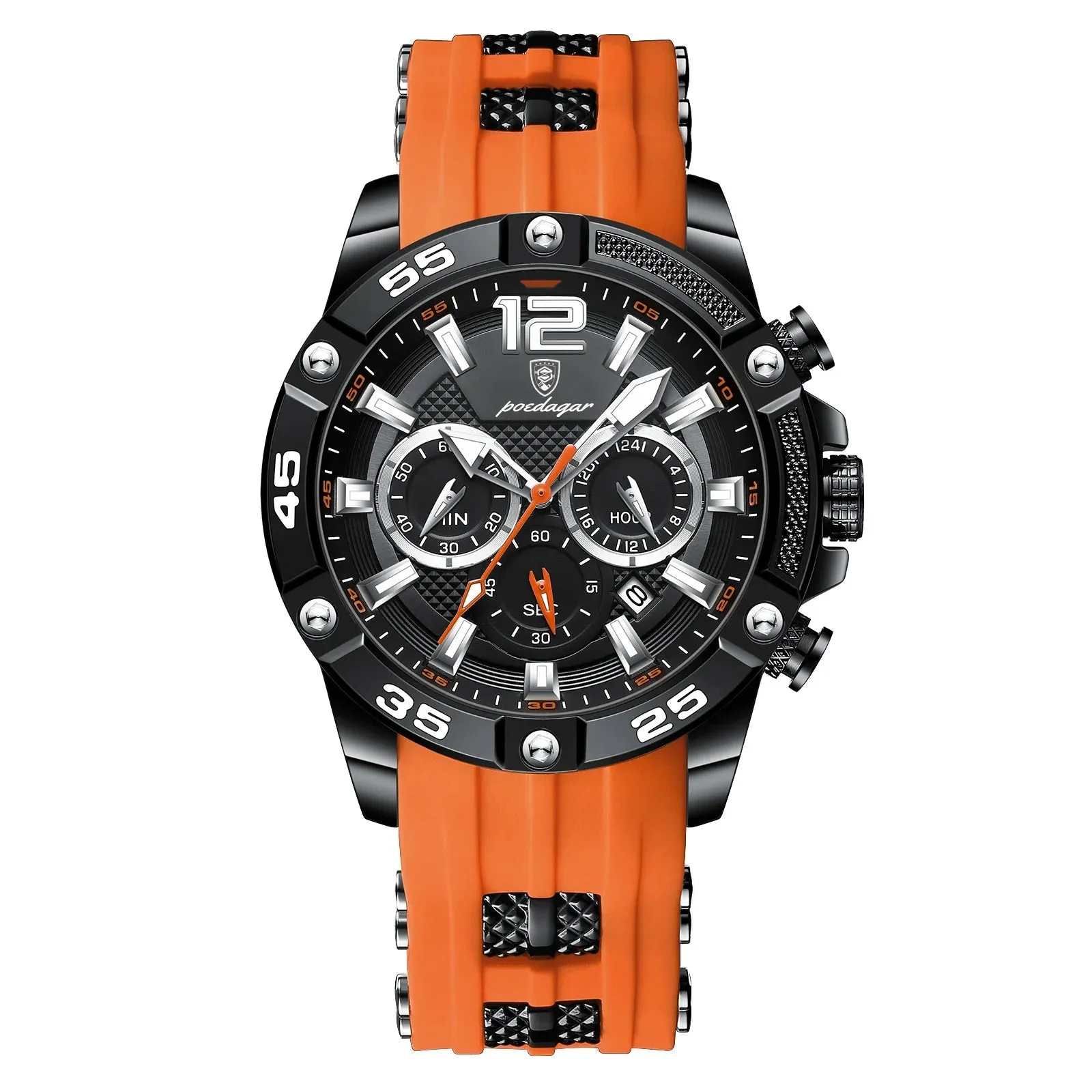 Luxury Man Wristwatch Sport Chronograph Waterproof Watches for Men