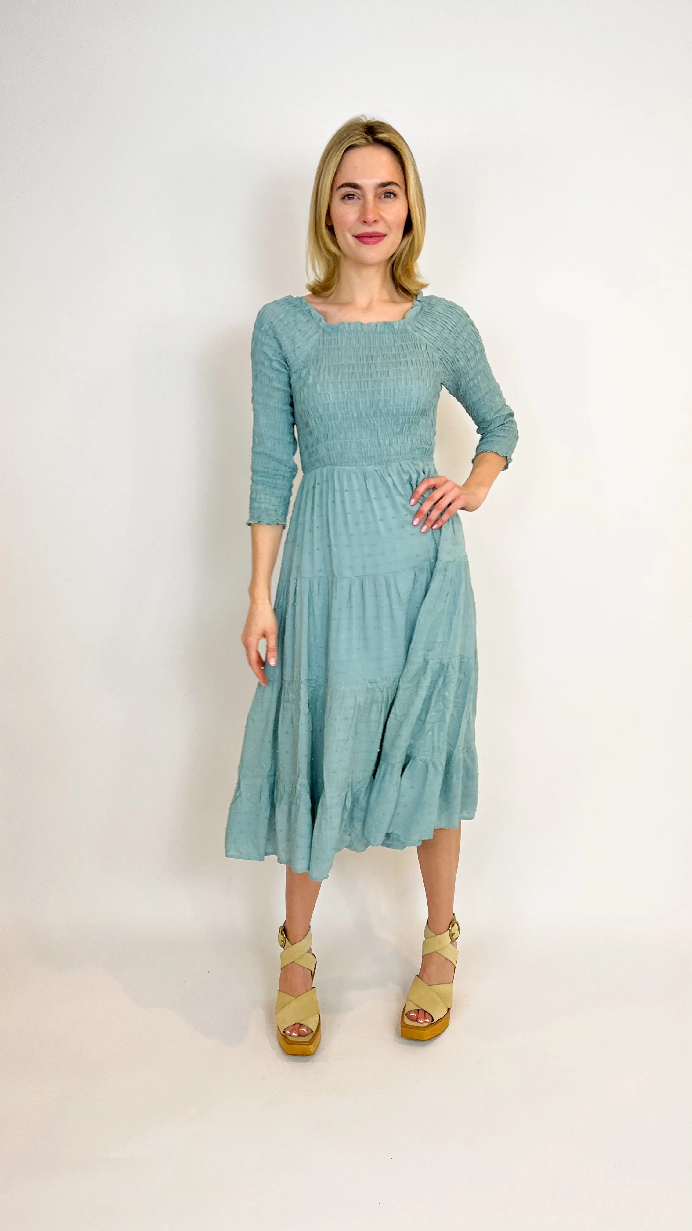 Made For Frolicking Smocked Dress