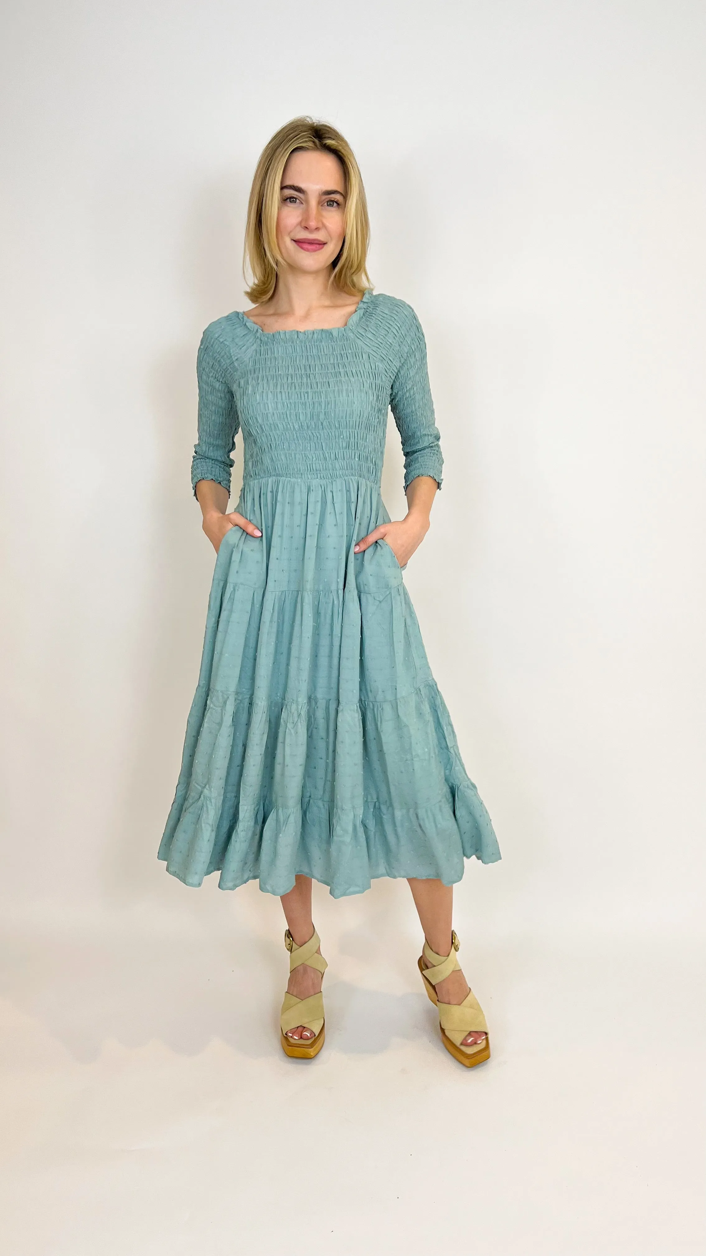 Made For Frolicking Smocked Dress