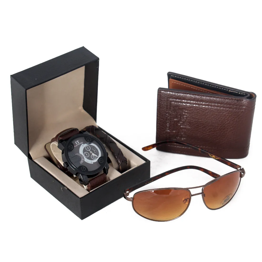 Men Watch Gift Set -7957