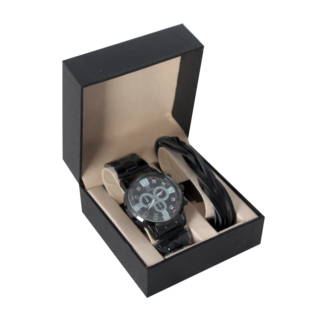 Men Watch Gift Set -7961