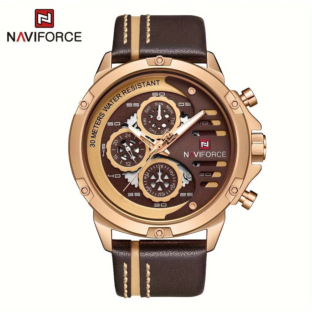 Mens Stylish Quartz Watch Retro Steampunk Fashion