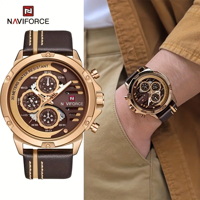 Mens Stylish Quartz Watch Retro Steampunk Fashion