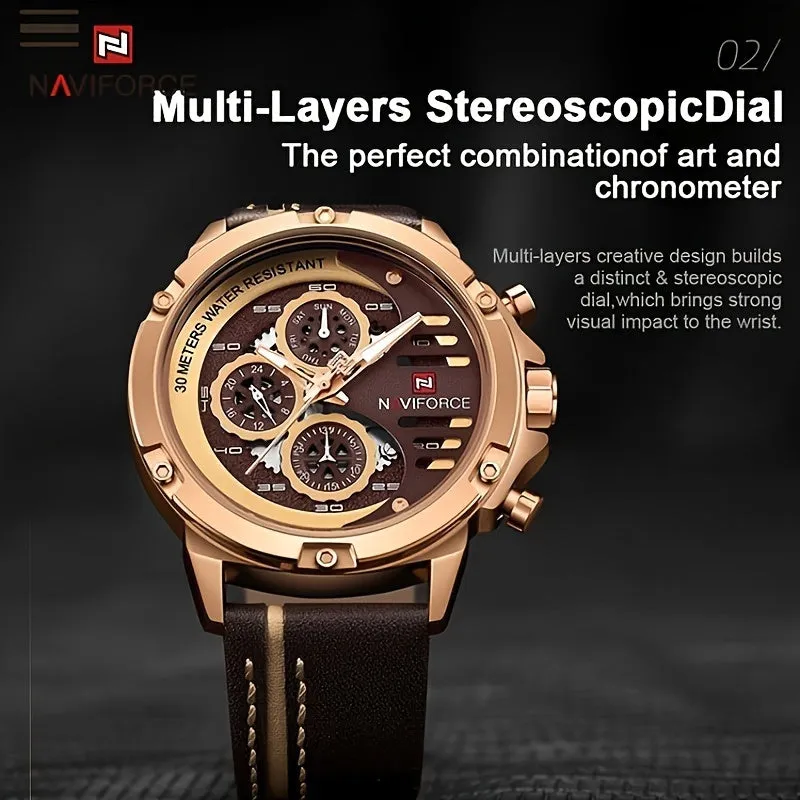 Mens Stylish Quartz Watch Retro Steampunk Fashion