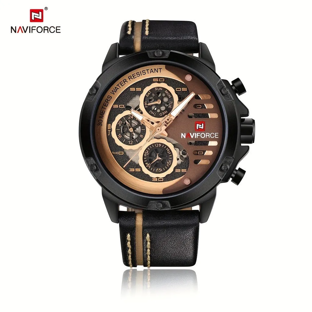 Mens Stylish Quartz Watch Retro Steampunk Fashion