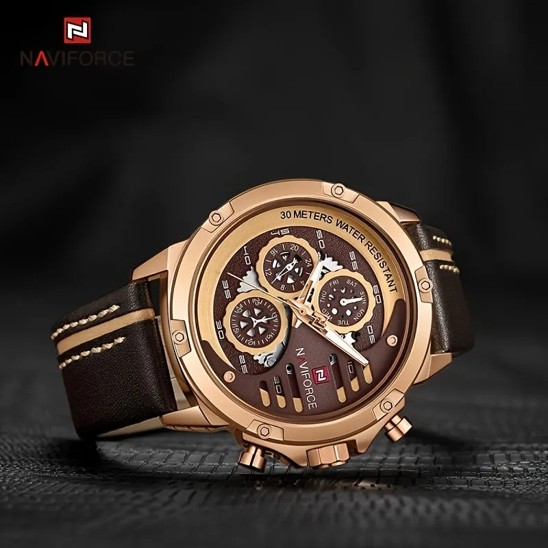 Mens Stylish Quartz Watch Retro Steampunk Fashion