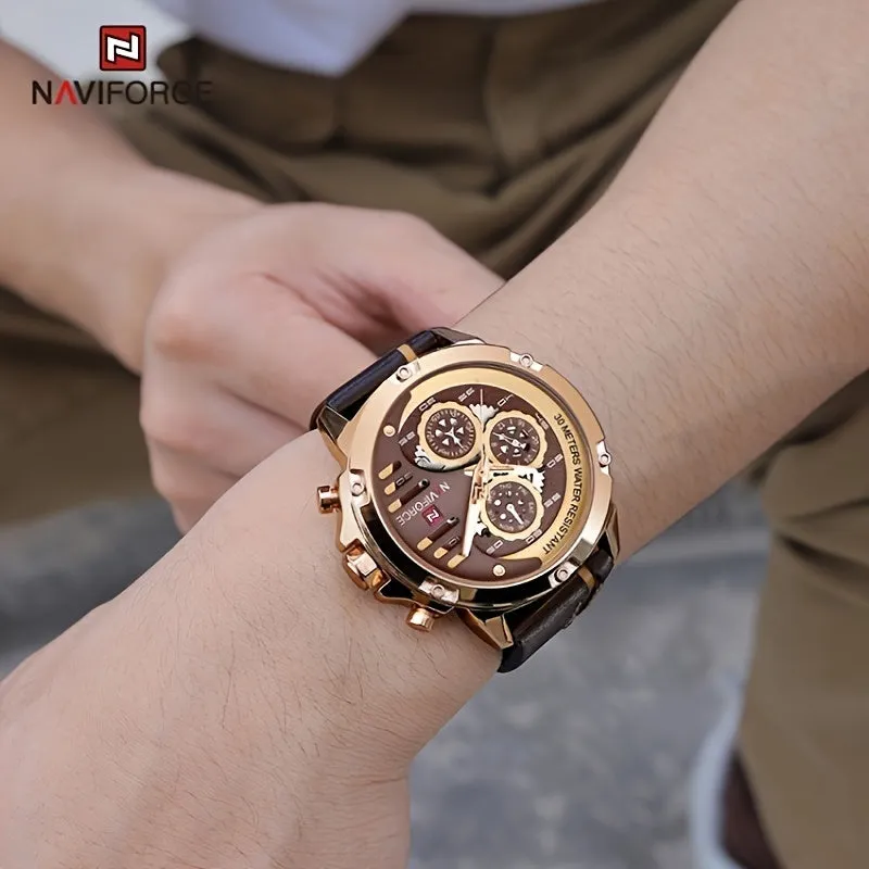 Mens Stylish Quartz Watch Retro Steampunk Fashion
