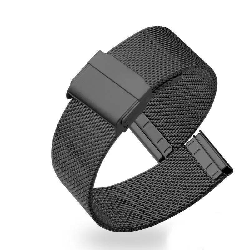 Milanese Stainless Steel Watch Straps compatible with 19mm Watches