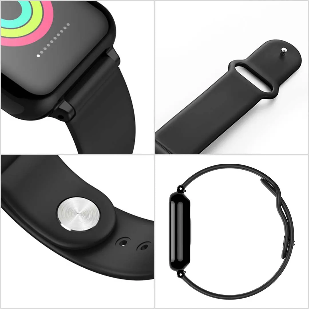 NNEAGS 3X Waterproof Fitness Smart Wrist Watch Heart Rate Monitor Tracker Bundle