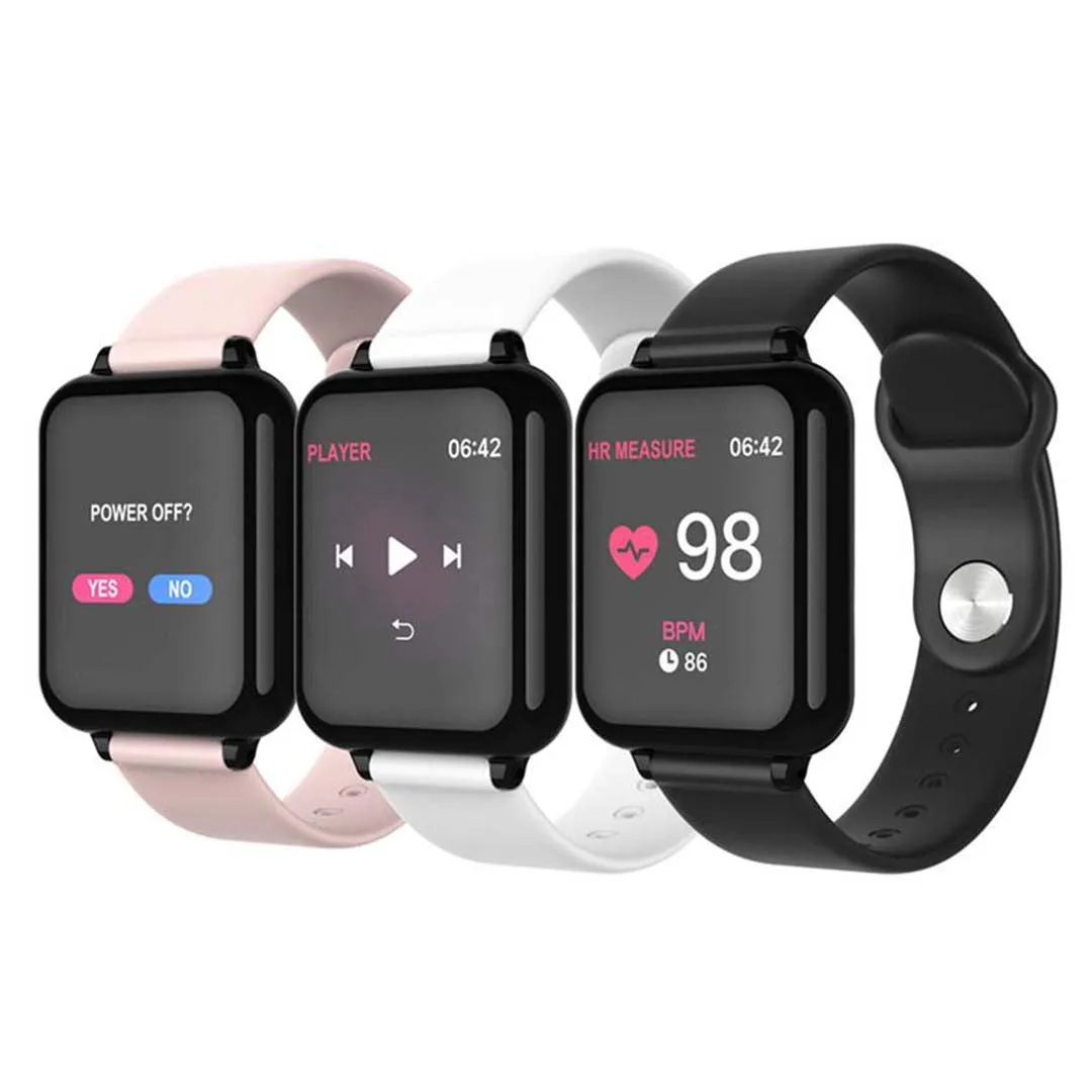NNEAGS 3X Waterproof Fitness Smart Wrist Watch Heart Rate Monitor Tracker Bundle