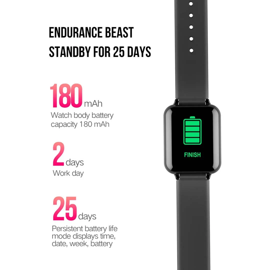NNEAGS 3X Waterproof Fitness Smart Wrist Watch Heart Rate Monitor Tracker Bundle