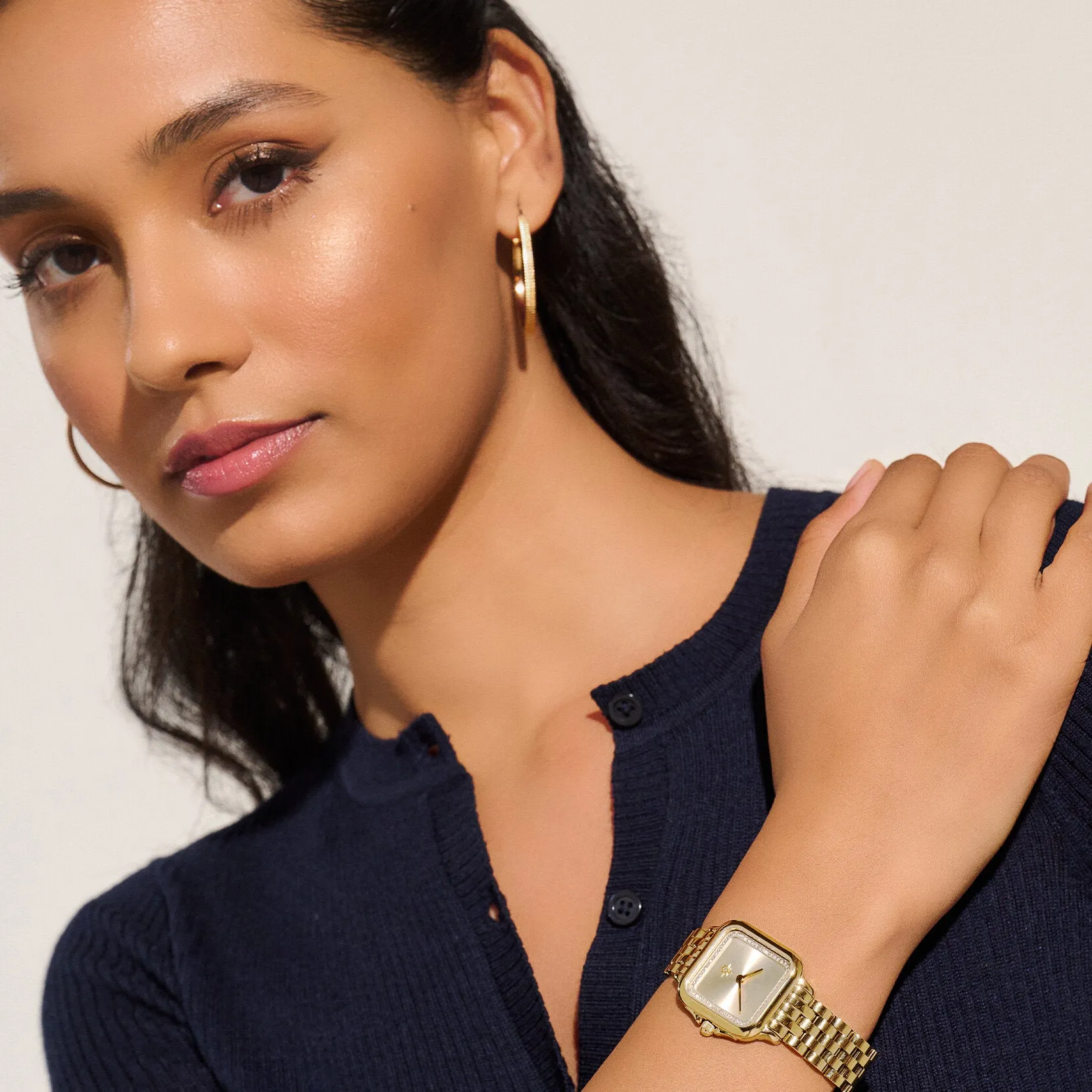 Olivia Burton Classic 28mm Grosvenor Gold Bracelet Watch