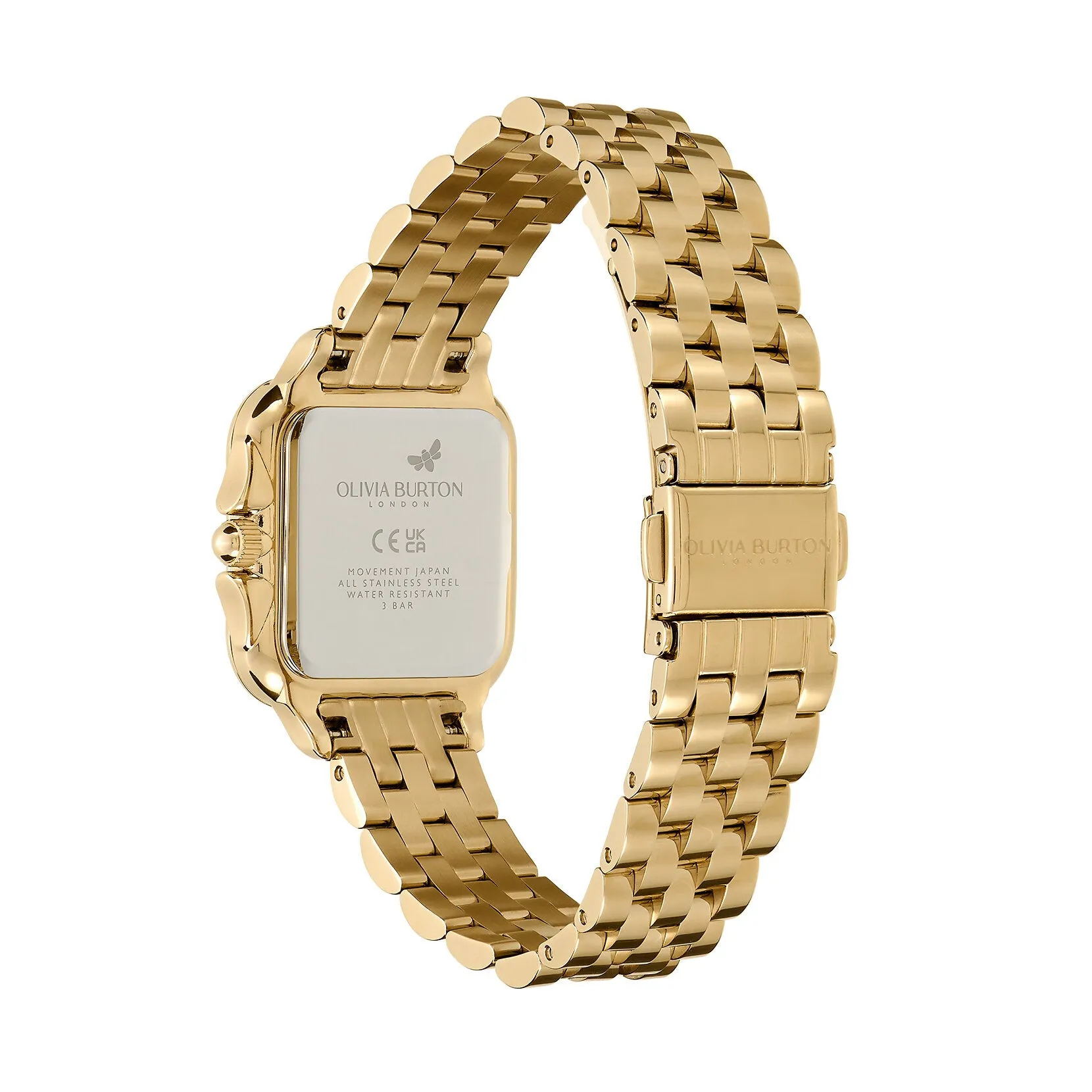 Olivia Burton Classic 28mm Grosvenor Gold Bracelet Watch