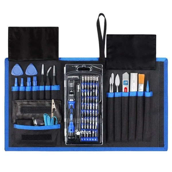 ORIA Precision Screwdriver Kit, 76 in 1 with 56 Bits Repair Tool Kit -Blue