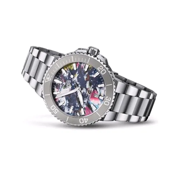 Oris Aquis Upcycle Mutli Color - Multicolor Dial
