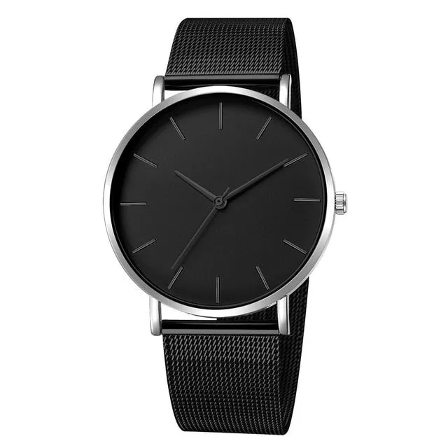 Quartz Stainless Steel Watch For Men