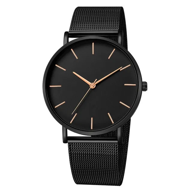 Quartz Stainless Steel Watch For Men