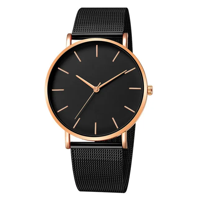 Quartz Stainless Steel Watch For Men