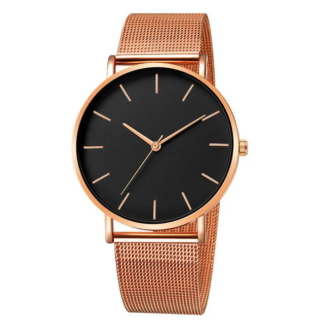 Quartz Stainless Steel Watch For Men