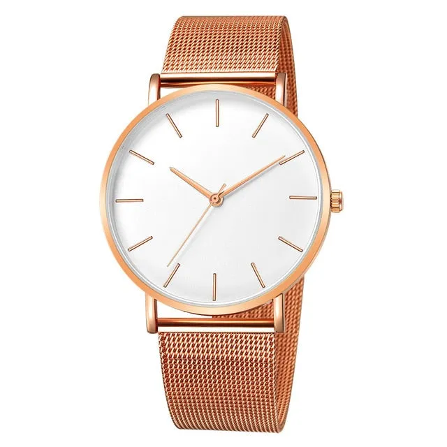 Quartz Stainless Steel Watch For Men
