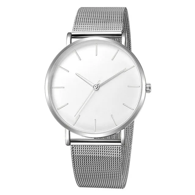 Quartz Stainless Steel Watch For Men